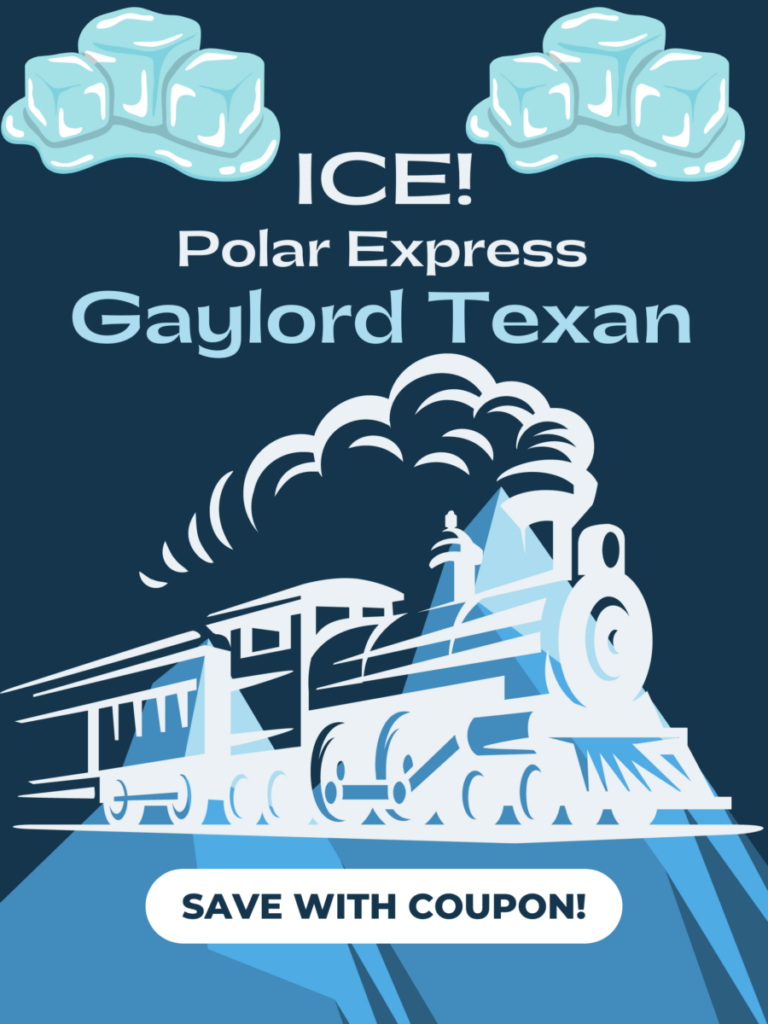 Gaylord Texan Ice Featuring the Polar Express Coupon Code 2022 Green